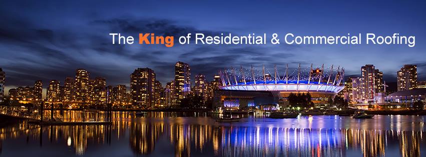 Vancouver skyline banner — Roofking Roof & Building Sealing Ltd.